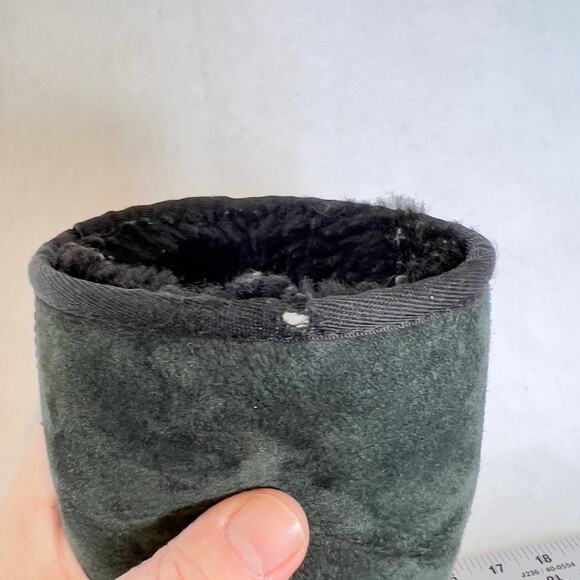 Ugg Australia Genuine Sheepskin and Leather Boots High Ankle Woman's Size 6 - Picture 4 of 14